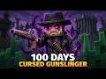 I Spent 100 Days as a CURSED Gunslinger in Cisco's Medieval RPG Minecraft
