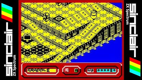 QUAZATRON (1986) Walkthrough, ZX Spectrum