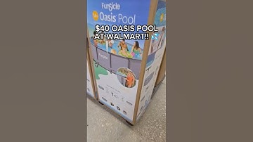 $140 Funsicle Oasis pool for $40 at Walmart! 🏖️💦 #FlipsNotBricks #hiddenclearance #walmartfinds