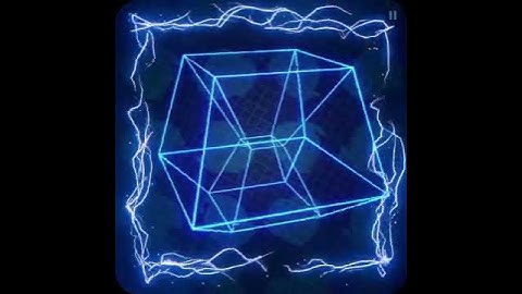 Tesseract in Dejah #Blender #MotionGraphics #Godot