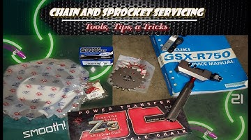 Chain and Sprocket Servicing Tools Tips n Tricks