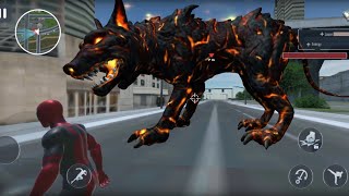 Spider  Rope Hero - Vegas Crime Rope Hero - Android Gameplay FHD, VIDEO- Spider-Hunter game screenshot 5