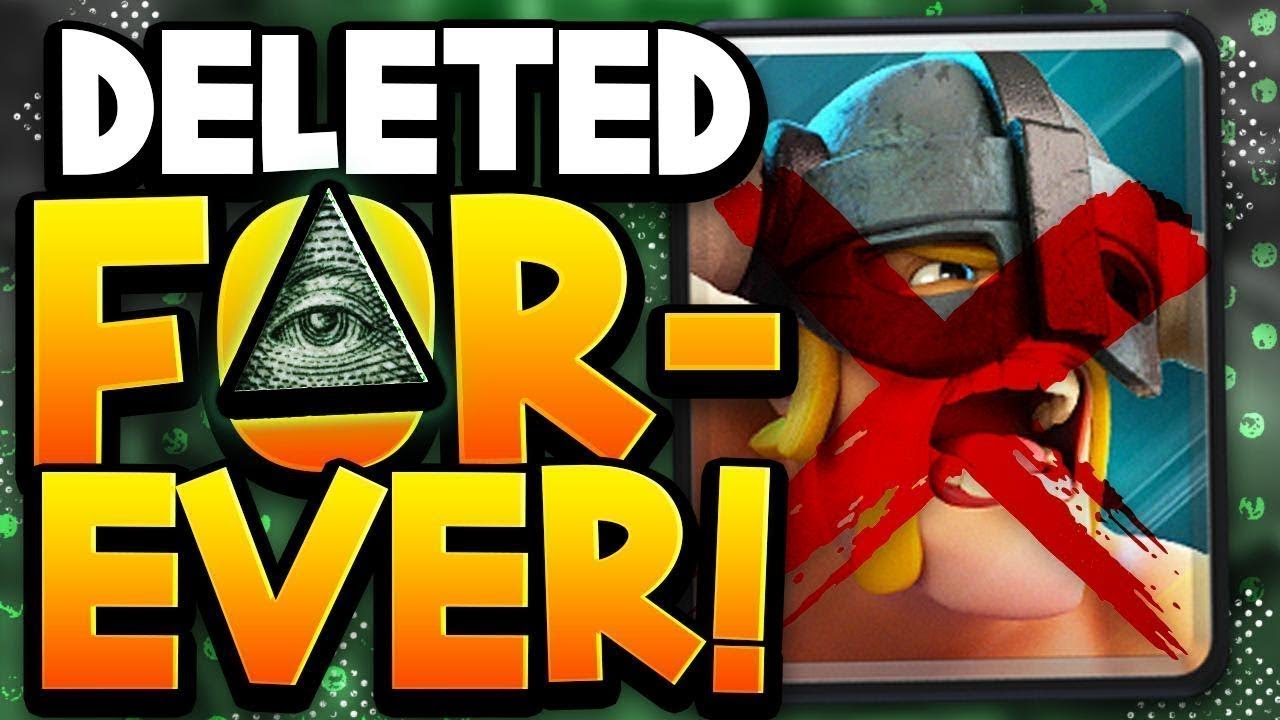 Is Supercell Deleting the Best Card in Clash Royale? (conspiracy)