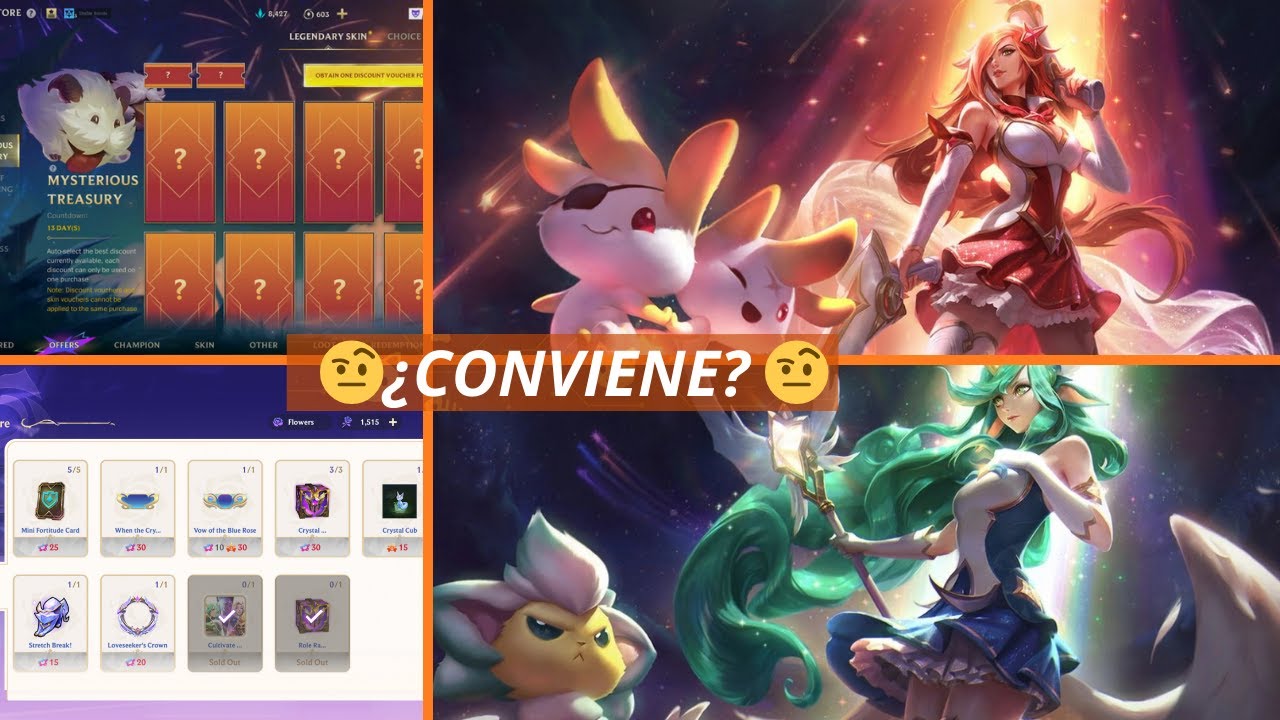 ¿Valen la pena estos eventos de skins? | Cultiva tu Amor & Regalo Misterioso