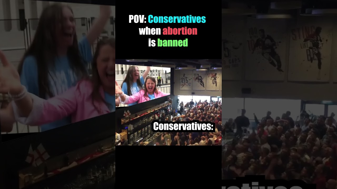POV: Conservatives when Abortion is banned 😎 Funny meme 