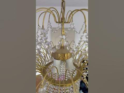 Люстра хрустальная чешская Preciosa - YouTube