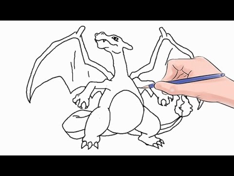How to Draw The Pokemon Charizard Easy Step by Step - YouTube
