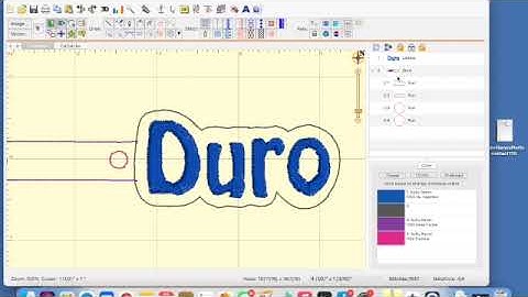 Part 1 Creating Fobs using Embrilliance Stitch Artist with and without Enthusiast