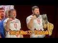 East vs. West 22! Devon Larratt’s Wild Pre-Match Trash Talk? The Armwrestling Battle of the Century!