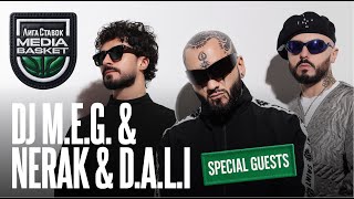 FLAVA SHOWCASE: DJ M.E.G. & NERAK & D.A.L.I. | Специальные гости Gameday #8 | 6 сезон | MEDIA BASKET