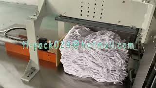 Mop semi auto packaging machine,Semi Auto Mop Packing Machine,Mop packing machine,Mop pack machine