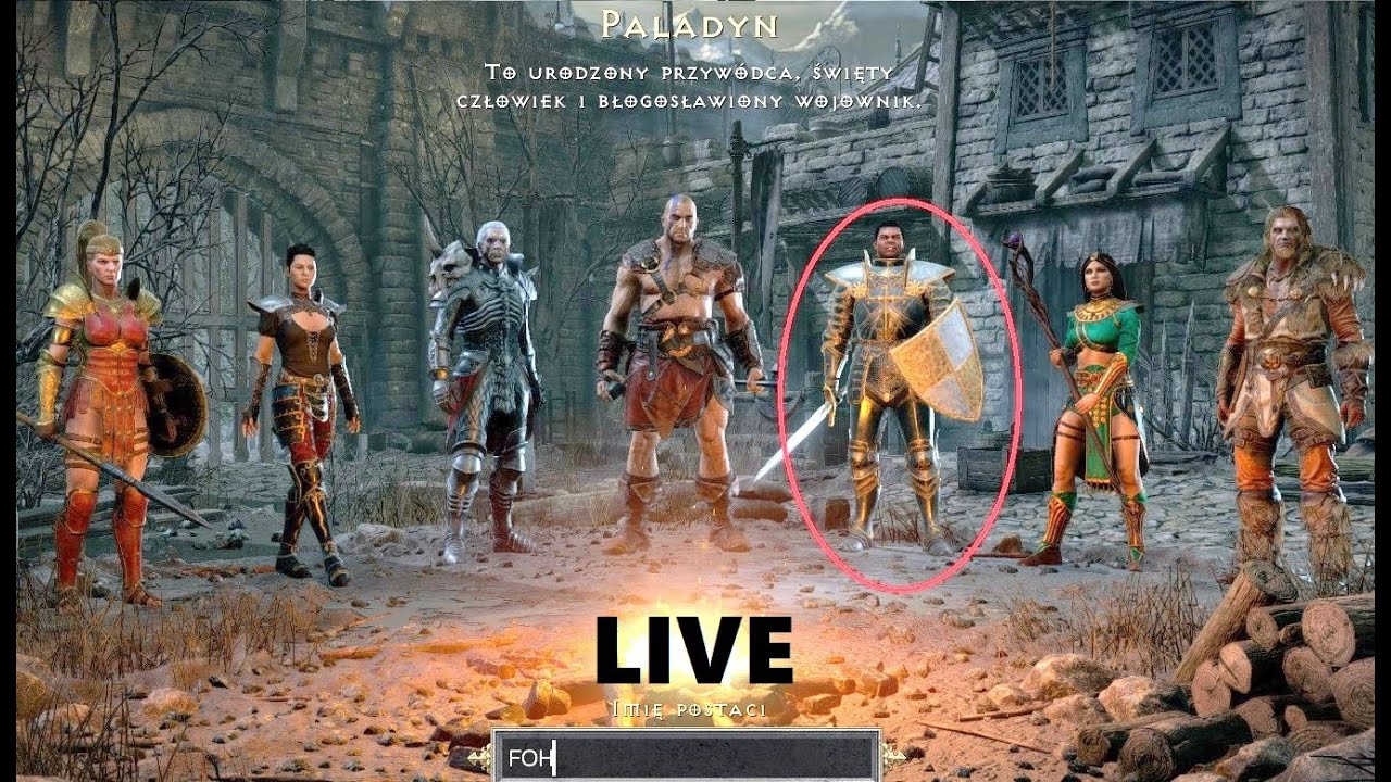 (mini live) Luźne granie 573 cd. Diablo 2 R  Foszek hell rash cz. 2