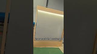 How to produce the water fall chain link curtain drapery ?