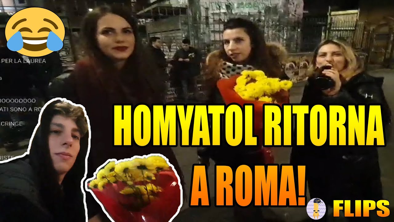 HOMYATOL RITORNA A ROMA ED E' SUBITO DEGRADO | HOMYATOL LIVE