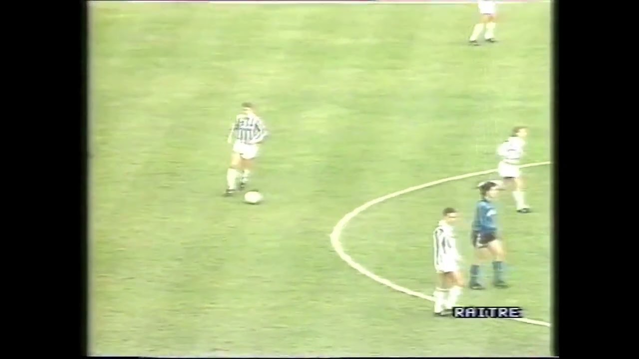 FULL MATCH - PISA 1-5 JUVENTUS (SERIE A 1990/1991)