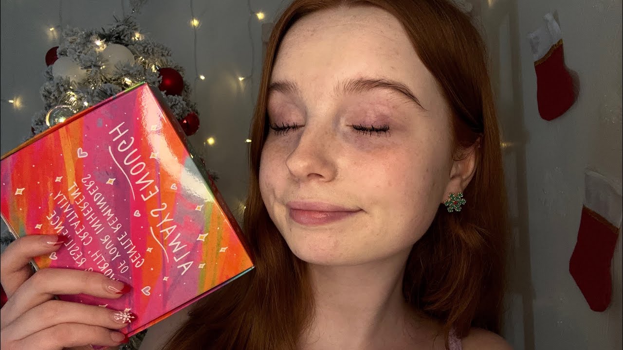 ASMR Whispered Affirmations For The Holidays 🎀❄️