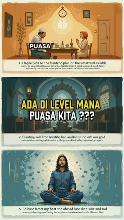 Download lagu 3 TINGKATAN ORANG YANG BERPUASA MENURUT IMAM AL-GHAZALI