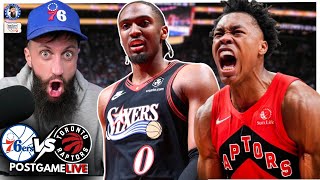 HOW DO YOU LOSE THIS?! 🤯 Sixers collapse TWICE in the same game & lose to Raptors
