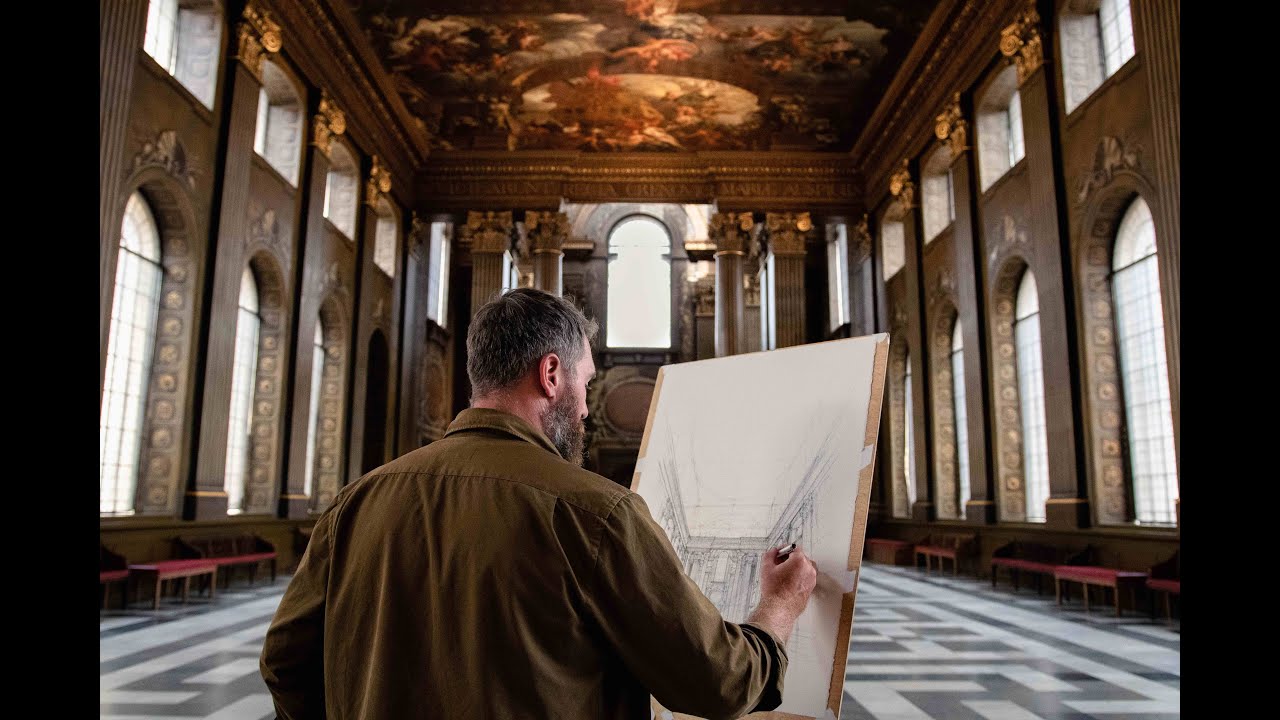 Old Royal Naval College, The Painted Hall - Greenwich