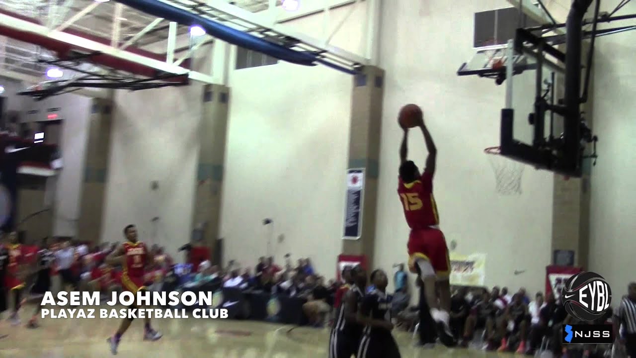 Asem Johnson HIGH FLYING Alley Oop! | 2014 Nike EYBL Peach Jam Final |