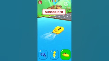 shapeshifting Transform the character to suit the environment  before cycle and car #shapeshifting