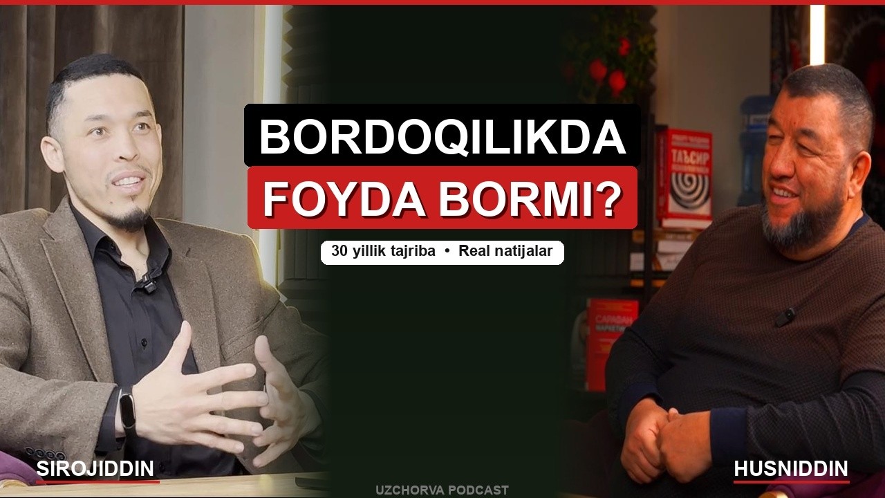 burdoqilikni boshlashdan oldin bu narsalarni bilishi shart