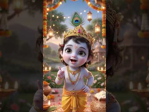 अष्ट सखा और अष्ट सखियों के नाम जानते हैं? 🤔#janmashtami