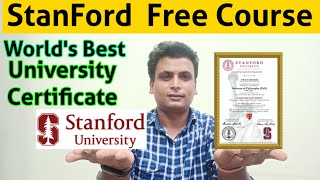 Free Course With Certificate | StanFord University IOT Free Course With Certificate