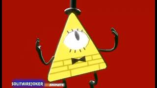 Caillou and boris escape from hell but it's only bill cipher from gravity falls (reversed)