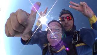 Tandemsprung von Ralph bei skydive nuggets in Leutkirch