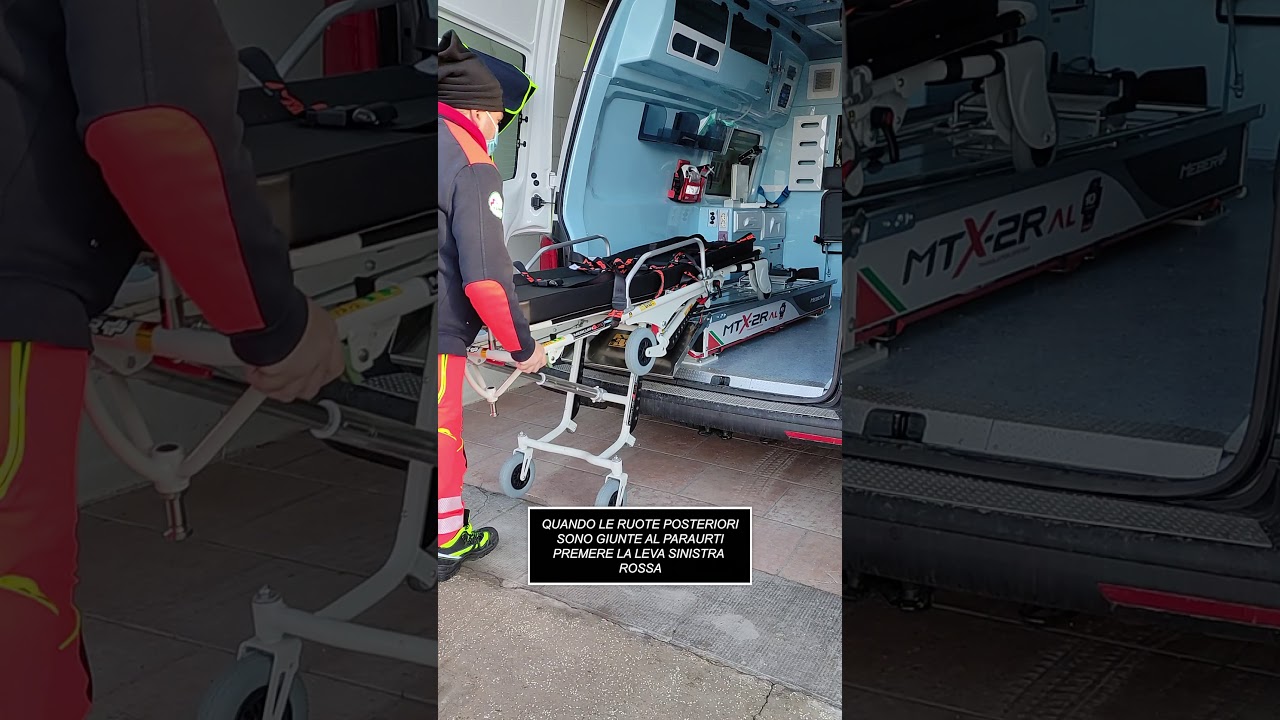 caricamento barella Meber Mercury 7080/4RG Proof