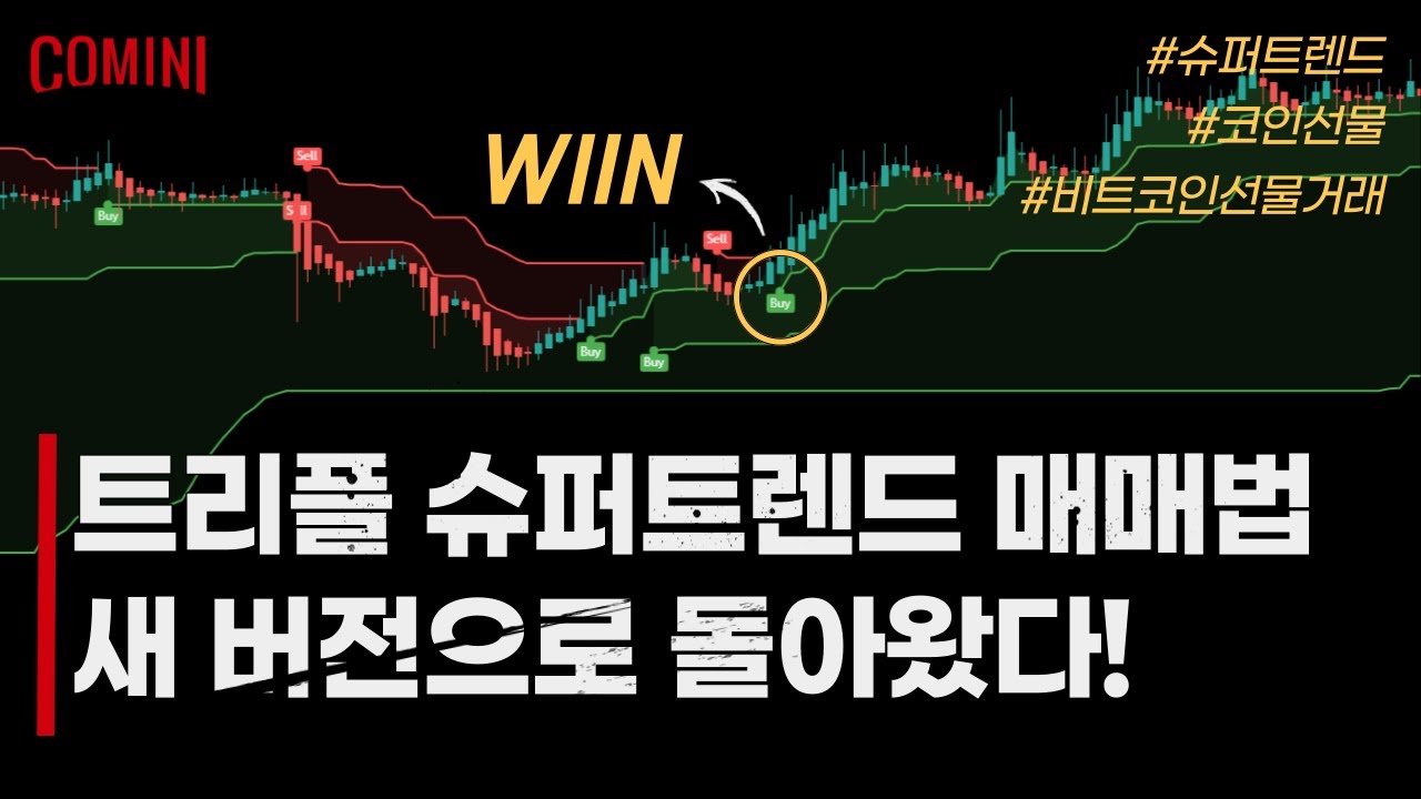 새로운 트리플 슈퍼트렌드 알람봇 받아가세요 (Feat.코인선물) : 네이버 블로그