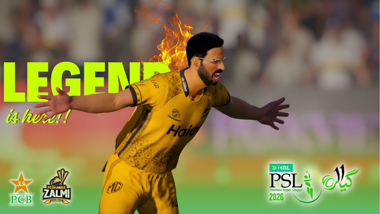 My PSL 2026 Debut 😱 🏏 Cricket 26 Career Mode Pakistan 🇵🇰