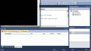 Visual Basic Tutorial   6   Comments And Whitespace
