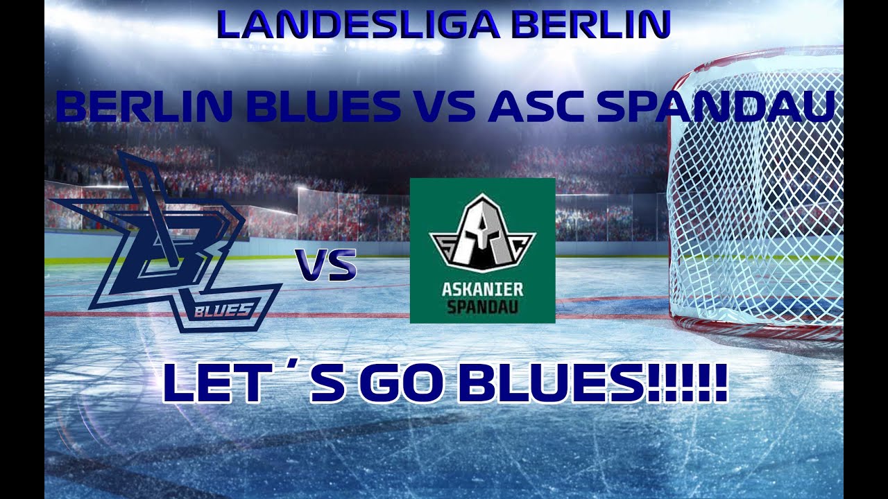 EISHOCKEY LIVE   EHC BERLIN BLUES vs ASC SPANDAU   LANDESLIGA BERLIN
