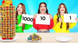 Download Lagu 100 COUCHES DE NOURRITURE PRÉFÉRÉE ! Défi alimentaire chanceux contre malchanceux par 123 GO! MP3