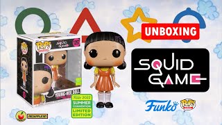 Young-Hee Doll | Unboxing | Squid Game | 2022 Summer Convention | Funko Pop