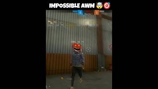 IMPOSSIBLE AWM 🤯🎯 | #shortsfeed #viralshorts #roblox