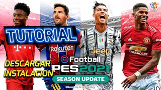 descargar PES 2021 juego base PARA PC TUTORIAL