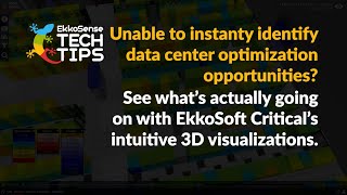 How EkkoSoft Critical’s 3D data center visualization makes the invisible visible