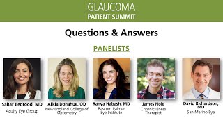 Ask the Glaucoma Experts: Questions and Answers (Session 1)