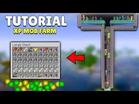 Minecraft Easiest XP Mob farm tutorial 1.20.4 | 4k 60fps | #minecraft # ...