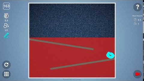 Check out how I solved level 163 in Brain It On! #BrainItOn