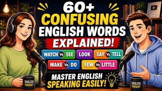 Real English Speakers React to 60+ Confusing Words