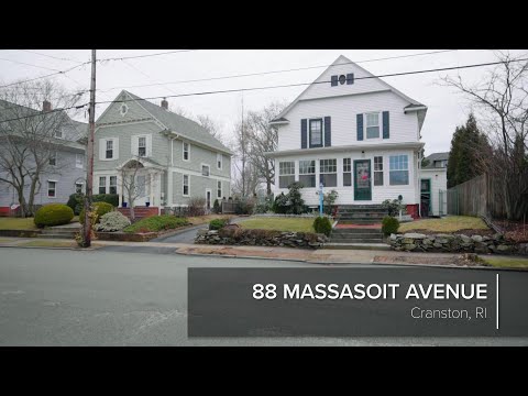 88 Massasoit Avenue, Cranston, RI home video tour