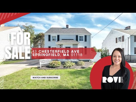 43 Chesterfield Ave, Springfield, MA home video tour