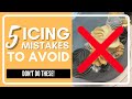 5 Icing Mistakes to Avoid for Cake Decorating Beginners!