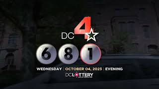 DC LOTTERY Evening 10/04/2023
