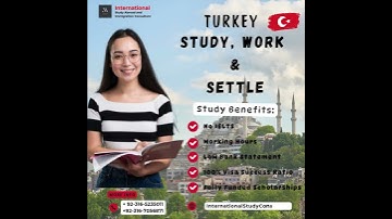 Study in Turkey ☪ Admission Open 2025 | Study, Work & Settle in Turkey | Pathway to Europe | English