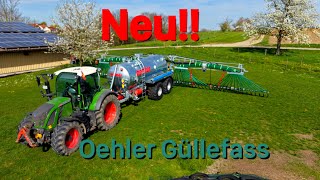 FarmVlog #268 - neues Güllefass und die Kühe kommen raus!